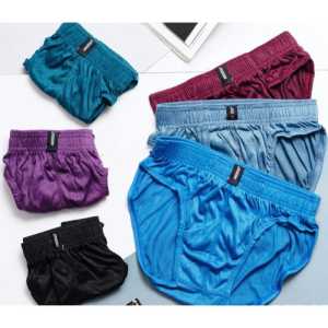 Set Celana Dalam Pria Casual 12 Pcs - Nyaman & Stylish | Warna Variatif