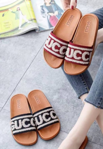 FLAT SANDALS FOR WOMEN ON SALE (ADD +1 TO SIZE) SLIPPERS FOR WOMEN