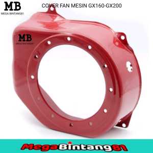 cover fan mesin GX160 Tutup kipas mesin GX160 fan cover recoil stater GX160 kap mesin penggerak GX160 GX200