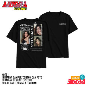 Kaos Custom Bucin Aesthetic Street Wear / Bisa Riquest Foto Pacar / kaos Distro Murah / kaos Keren / Kaos Terlaris / Kaos Sablon / Bisa Tambah Foto T-shirt Pria Wanita / Baju Fashion Atas pria Wanita / Bisa COD Terbaru Cotton Combed 30s - AIDORA STORE