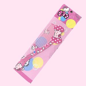 T.Ph Hello Kitty Hair Comb for Kids Girls Women Straight & Curly Hair Fashion Cute Tooth Comb Suklay Sa Buhok Pambata