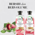 Herbal Essences Bio:Renew Clean White Strawberry & Mint (Shampoo 400ml x2 + Conditioner 400ml). 
