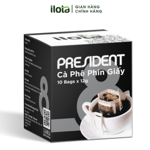 Cà phê phin giấy Arabica đặc sản nguyên chất rang mộc ILOTA