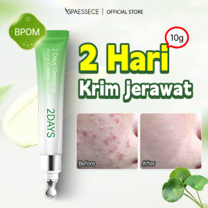 【BPOM】SPAESSECE 2 Days Cleansing Obat Jerawat 10g Acne Spot Gel dengan Aplikator Obat Totol Jerawat 2% Salicylic Acid Totol Jerawat Ampuh