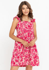 badomoda CITRONEL Tie Back Baby Doll Dress