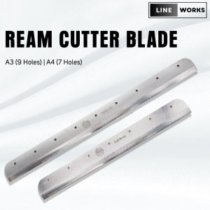 Linework Ream Cutter Blade A3 (9 Holes) A4 (7 Holes) Heavy Duty