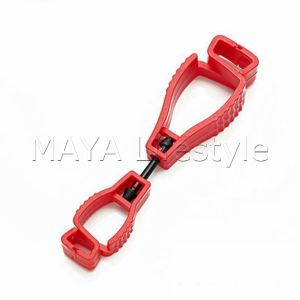 MAYA ตัวหนีบจับถุงมือ คลิปหนีบถุงมือ ที่หนีบจับเพื่อความสะดวกปลอดภัย สำหรับงานช่าง Glove clip