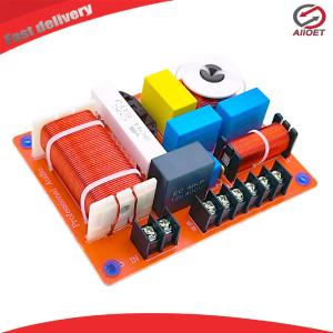 【Alloet】 500W High-Low Frequency Crossover Module High Medium Low 3 Way Bass Frequency Divider for Home Theater Speaker Upgrade