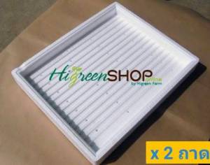 ถาดโฟมเพาะกล้า จำนวน 2 ถาด****สั่งซื้อได้ไม่เกิน 10 ถาด / ออเดอร์ (โปรดอ่านรายละเอียดก่อนสั่งซื้อ)