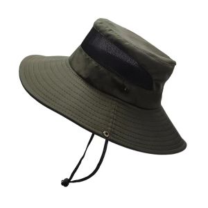 Men Fisherman Hat Bucket Hat Sun Hat Wide Brim Breathable Outdoor Hiking Hat Fishing Camping Cap Fisherman Hat for Men Waterproof Fishing Hat Men Farmer Hat for Men Beach Hat for Men Big Hat for Men Hat for Sun Protection