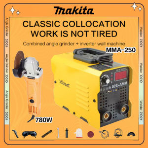 Makita 2-piece inverter welding machine + angle grinder and accessories set