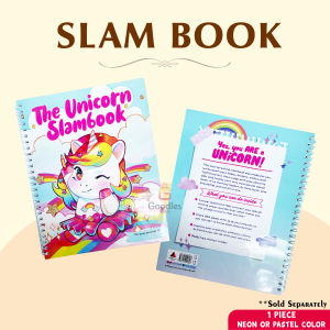 The Unicorn Slambook Slumbook Autograph Memories Slam Book Gift for Girls Batang 90s Slum Book