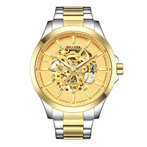 Jam Tangan Pria BELLEDA 9394 Rantai Otomatis Sakelton Tanpa Baterai Original Watch Waterproof Anti Air