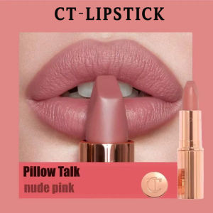 Original CT Charlotte Tilbury | Lipstick Matte Revolution Lipstick 3.5g Long-lasting Hydrating Moisturizer Pillow Talk/M.I.KISS/Walk of No Sha/Gracefully Pink