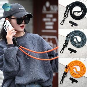 XUNYU3 Phổ 120cm Crossbody dây đeo dây đeo chuỗi cho trường hợp điện thoại bìa thể thao leo núi đầy màu sắc nylon dây duy nhất dây