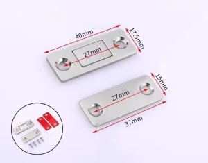 แม่เหล็กดูดบานตู้ประตูเฟอร์นิเขอร์ แม่เหล็กดูดติดบานหน้าต่าง แม่เหล็กแรงสูง ประตูบานเลื่อน แม่เหล็กดูดสัมผัส ประตูลิ้นชักตู้เสื้อผ้า