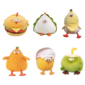 Snuggly Stuffed Animal Cartoon Chicken Plush Toy Animal Doll Machine Washable For Boy Girl Birthday Party Decoration