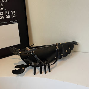 AE Creative crayfish crossbody bag cute shoulder bag unique trendy niche large-capacity handbag small bag for women