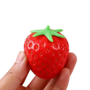 2026 New Strawberry Squishy Toys Fidget Squeeze Toy Stress Relief Toys For Kids Girls