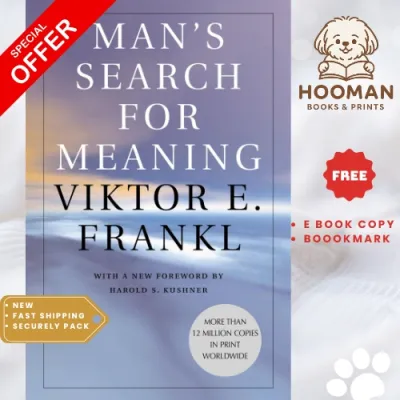 Mans Search for Meaning by Viktor E. Frankl – Paperback with free bookmark