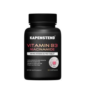 KAPENSTEND Enzim pencernaan membantu B3 memiliki efek mempercantik kulit dan menurunkan tekanan darah 500mg