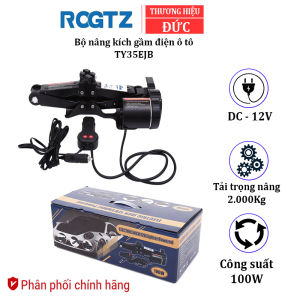 Bộ Nâng Kích Gầm Điện Ô Tô Thương Hiệu ROGTZ TY35EJB Tải Trọng 2 Tấn Nguồn Điện 12V - HÀNG CHÍNH HÃNG BH 2 NĂM