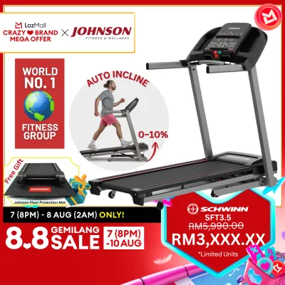 Johnson Fitness Schwinn SFT3.5 Treadmill [New Arrival]