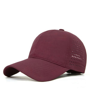 [PfiSo.] Men Women Quick Drying Baseball Cap Big Head Sun Hats Mesh Lightweight UV Protection for Outdoor Sports - Multiple Colors