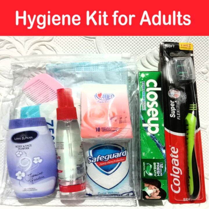 Personal Hygiene & Protection Kit for Adults, Hygiene Kit for Adults ...