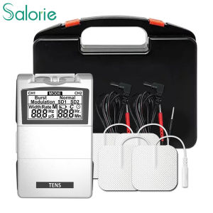 Salorie TENS 7000 TENS Unit Muscle Stimulator and Pain Relief Device - Advanced TENS Machine for Effective Back Pain Relief Nerve Pain Relief Muscle Pain Relief