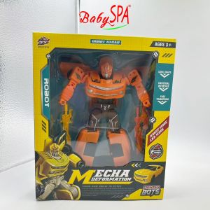 [𝐒𝐆 𝐒𝐞𝐥𝐥𝐞𝐫] BabySPA Robot-Transforming Action Toy – 2-in-1 Heroic Toy Deformation