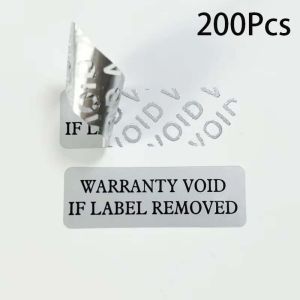 Brittle Paper Tamper Proof Label Adhesive Label Sticker Tamper Proof Label Sticker Seal