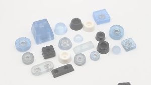 LZD  Home Furniture Silicon Floor Mat   Furniture Transparent Rubber Pad Moisture-Proof and Wear-Proof   Furniture Spike Feet Square Transparent Foot Mat