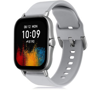 สำหรับ Amazfit GTS 4/4 Mini/3/2/2 Mini/2e Bip 3 Pro/3/S/U 20mm สายรัดซิลิโคน 22mm Sport Band สำหรับ Amazfit Balance/Bip 5/GTR4/3/2 Huawei Watch Galaxy Watchสายรัด