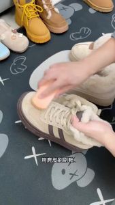 YZ Soft Bristle Shoe Brush for Suede and Nubuck Cleaning