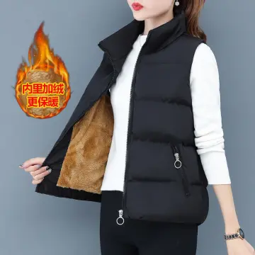 Shop Sleeveless Winter Jacket For Women online Sleeveless Winter Jacket For Women Down Cotton Jacket Lazada .my