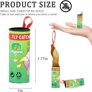 แผ่นดักแมลงวัน ที่ดักแมลงวัน แผ่นติดแมลงวัน กาวดักแมลงวัน กาวติดแมลงวัน แพ็คเกจอย่างดี ปลอดภัยไร้สารพิษ