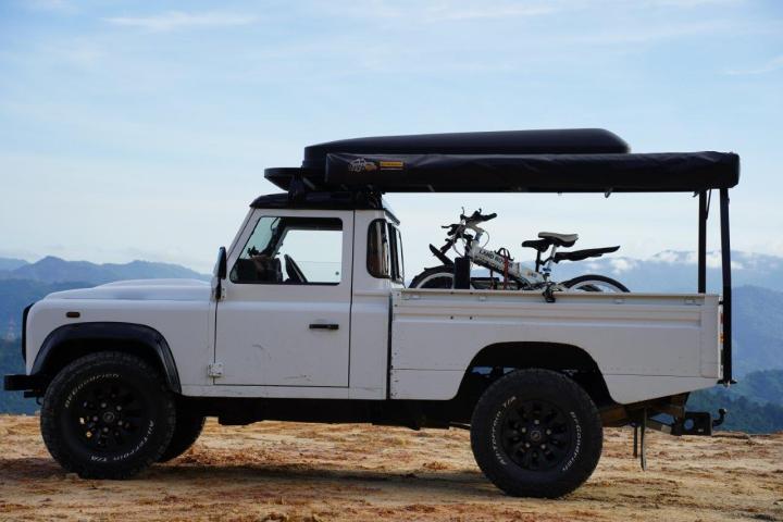 Hannibal Land Rover Defender 110 Single Cab Full Length Roof Rack