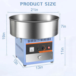 Commercial Electric Colorful Cotton Candy Floss Maker Tabletop Business Cotton Candy Making Machine