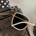 New Spec Viral Korean Style Spek Mirror Unisex Black Eyes Sunglasses 太阳[UNK]镜 Spectacles Frame. 