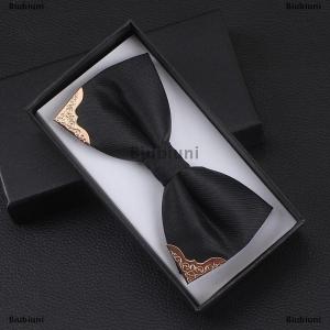 [COD] Biubiuni Người Đàn Ông Của Bow Tie Kim Loại Đầu Rắn Cao Quý Cổ Điển Polyester Bướm Bowtie Cravat Bowties Nữ Nam Khăn Choàng Đảng Nguồn Cung Cấp
