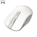 Lenovo BT Wireless Mouse with1600DPI Bluetooth 3.0/5.0 Smart Sleep Function White/Black Mice. 