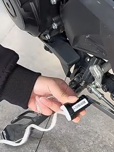 Penutup Tuas Persneling Sepeda Motor/ Perpindahan Gigi Silikon Anti-Kotor / Penutup Pelindung Gigi Berkendara