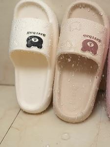 WomenS Summer Cute Outdoor Slippers New Home CoupleS Thick-Soled Bath Anti-Slip EVA Odor-Resistant Sandals For Men