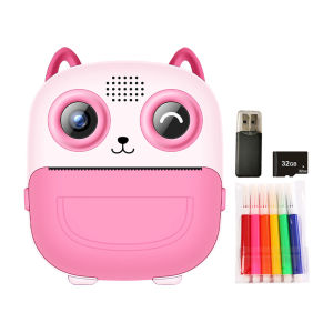Mini Digital Camera with Thermal Printing HD Photos 6 in 1 Portable and Fun Camera for Kids and Beginners
