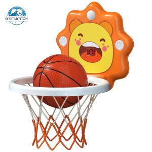 【New Arrival】Foldable Mini Basketball Hoop Induction & Sound Hanging Basketball Board with Suction Cup and Hook for Kids Boys Gifts