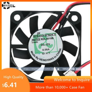 40mm RDL4010B 12V 0.06A Ball Bearing Fan Low Power Consumption Quiet Cooling for Electronics