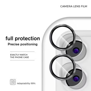 Pelindung Camera Redmi Note 14 | Redmi Note 14 Pro Tempered Glass Ring Camera Pelindung Lens camera (Ring Model CD) - Fids Store