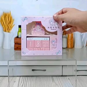 Kalender Meja & Tempat Pensil Meja Karakter / Kalender Cinnamoroll / Kalender My Melody Kuromi