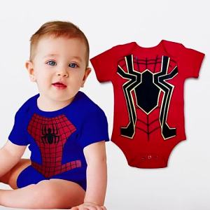 Baby Onesies PH Superhero Baby Onesie 0-12 months Cotton Boy Bodysuit